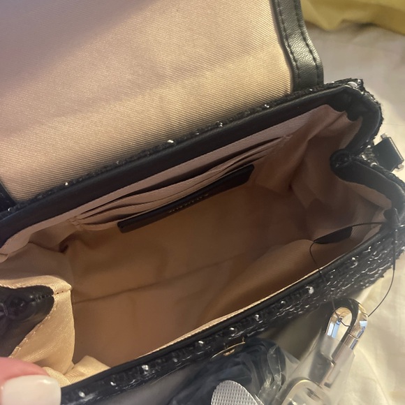 Jason Wu Mini Black Tweed Crossbody Top Handle Bag Brand New - Picture 3 of 10